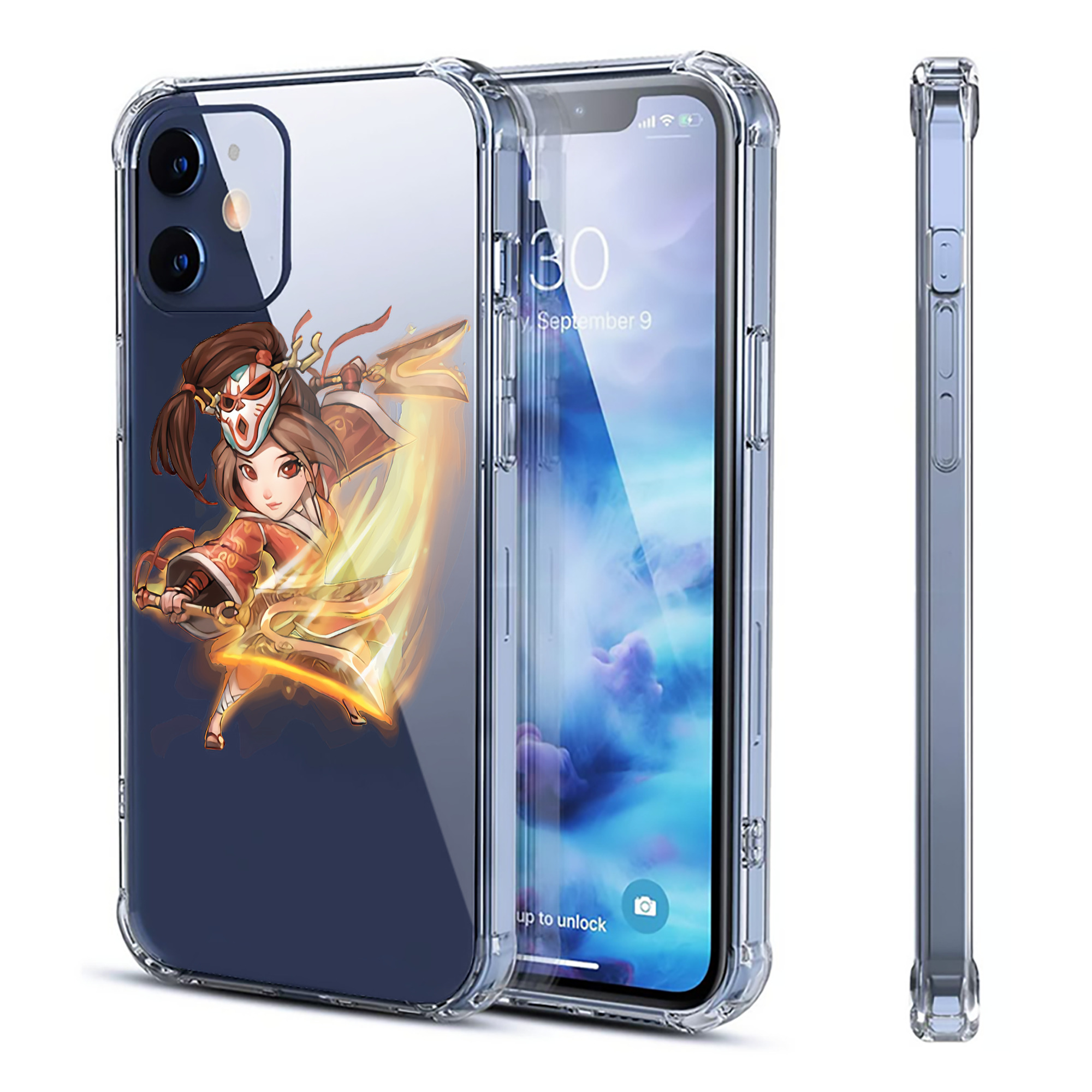 （画像用） リーグ・オブ・レジェンド League of Legends LOL 【iPhone 12シリーズ対応】透明スマホケース（クリアソフトケース）